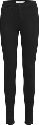 Ichi Ihtwiggy Lulu Bukser 20110968 - Dames - Skinny Jeans - Zwart - W34 L32 - Jeans