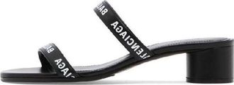 Balenciaga (WMNS) Balenciaga Round 40mm Sandals Black 695000WCAE11090
