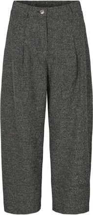 Rue de Femme RUE de Femme - Wijde broek - Dames - Broeken - Grijs - Maat: 2XL