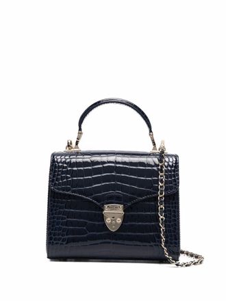 Aspinal of London Borsa a mano Midi Mayfair - Blu