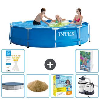 Intex Piscina Con Estructura Redonda - 305x76 Cm - 7-piezas S170