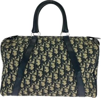 Dior Pre-owned Handbags, female, Multicolor, Size: ONE SIZE Pre-owned Canvas Handbag