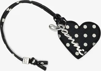 Ganni Black Heart Mirror with Dots