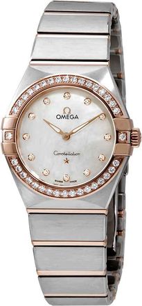 Omega Constellation Quartz Diamond Ladies Watch 131.25.28.60.55.001