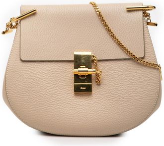 Chlo&eacute; Pre-owned Chloe Small Leather Drew Crossbody 03185665-11