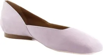 Naturalizer Womens Naturalizer Cody Lilac Orchid Leather Slip On Flat Shoes GAL1456