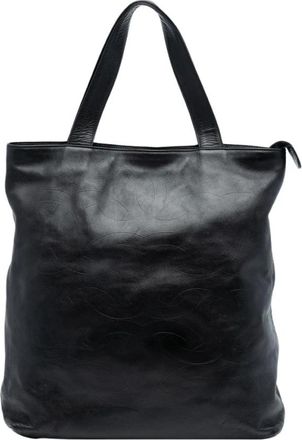 Chanel Pre-owned Classic Tote Bag - Dames - Vintage Shopper - Zwart - ONE Size - Vintage
