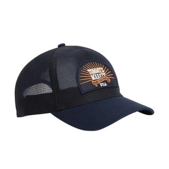 Tommy Hilfiger Truckerpet voor heren met geborduurd logo (Nachtelijke Marine)