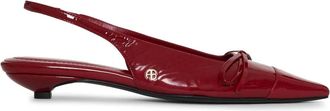 Anine Bing Pumps Zoey con cinturino posteriore - Rosso