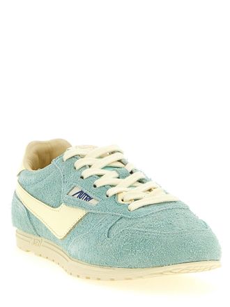 Autry Suede Sneaker - Turquoise