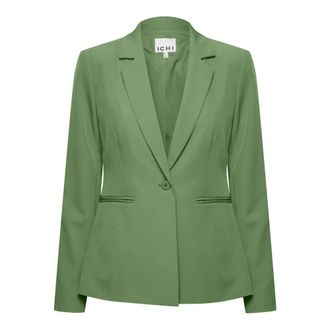 Ichi Giacca Ihlexi BL - - Jackets - Donna - Verde - M