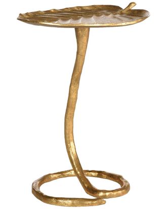 Safavieh Mina Gold Foil Petal Side Table