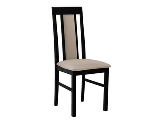 Mirjan24 Mobilier1 - Silla Victorville 165, Negro, 96x43x40cm, Tapiz, De Madera, Madera, Muebles Ya Montados