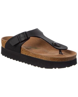 Birkenstock Papillio by Birkenstock Gizeh Grooved Birko-Flor Platform Sandal
