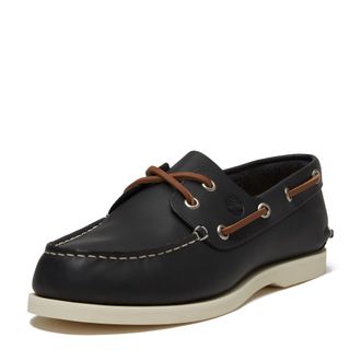 Timberland Bootsschuh TIMBERLAND CEDAR BAY ESSENTIAL BOAT SHOE, Damen, Gr. 37,5, nvy full grain, Leder, Schuhe Bootsschuh, aus Leder