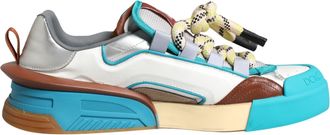 Dolce & Gabbana Multicolor Portofino Space Men Sneakers Mens Shoes (Pre-Owned)