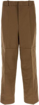 Jil Sander Brown twill pant