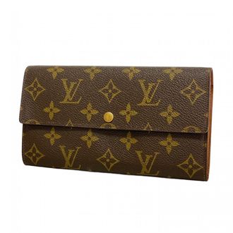 Louis Vuitton Brown Long Wallet (Bi-Fold) (Pre-Owned)