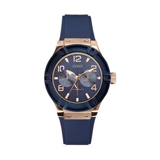 Guess W0571L1 Jet Setter Horloge - Dames - Horloges - Roze - ONE Size - Accessoires