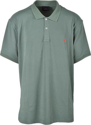 Peuterey Stretch Nylon Pique Polo - Heren - Polos - Groen - 3XL - Nylon - Tops