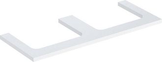 Keramag Keramag - Plaque De Lavabo Geberit One, D&eacute;coupe Double, Pour Lavabo &Agrave;
