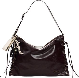 Desigual Bag Galaxy Leiria Ch - Dames - Tassen - Bruin - Maat: ONE Size Zijde