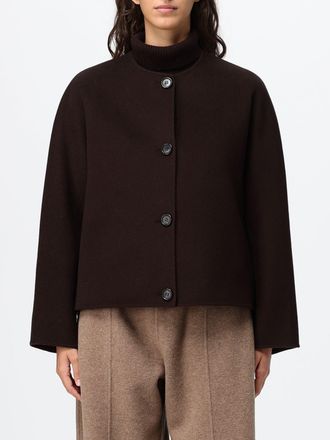 Max Mara S Max Mara Kate Short Pure Wool Coat with Sash Collar