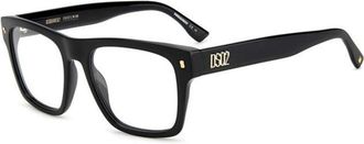 Dsquared2 Mode Bril in Blauwe Kleur - Heren - Brillen - Zwart - 53 MM - Accessoires