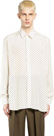 Tom Ford Crepe de Chine Paisley Print Fluid Shirt