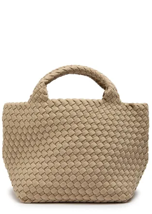 Naghedi St Barths Small Woven top Handle - Ecru - One Size