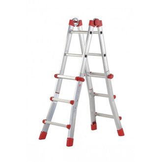 Hailo Escalera Multifunci&oacute;n Telesc&oacute;pica Profistep Multi Altura Max. De Trabajo (cm) 370 - Hailo