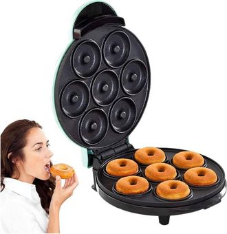 Trade Shop Trade Shop - M&aacute;quina De Donas El&eacute;ctricas Doble Cara Frittel No-palo Calefacci&oacute;n