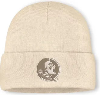 Nike Florida State Nike Mens College Cuffed Beanie in Brown | N41C15AFTN-M4T