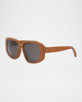 Celine Womens Cat Eye Sunglasses in Brown | 4S310CPLB Color