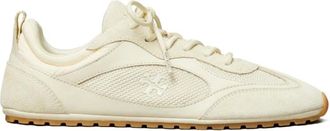 Tory Burch Schoenen, Dames, Wit, 40 EU, Polyester, Tory Burch Sneakers Wit