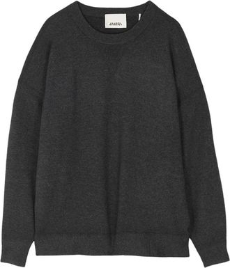 Isabel Marant Cynda Sweater - Dames - Sweatshirts - Grijs - M - Wol - Hoodies & sweatvesten