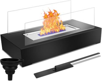 OEM Chimenea De Bioetanol, Chimenea De Mesa Para Interiores, Fogata De Mesa Para Interiores Y Exteriores, Brasero Port&aacute;til De Bioetanol, Tiempo De Combust