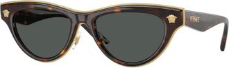 Versace Dames, Accessoires, Bruin, Maat: 52 MM