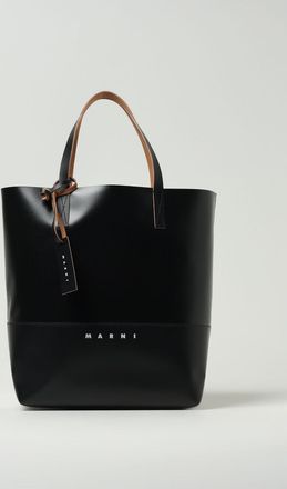 Marni Borsa Tote Tribeca in pelle sintetica con logo Marni