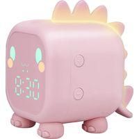 OEM Reloj Despertador Digital Infantil - Dise&ntilde;o De Dinosaurio (unisex) - Reloj Despertador Multifuncional Y Creativo Con Anuncio De La Hora - Dise&ntilde;ado Par
