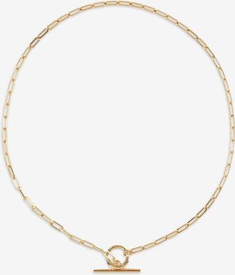 Otiumberg Goldene Halskette Love Link