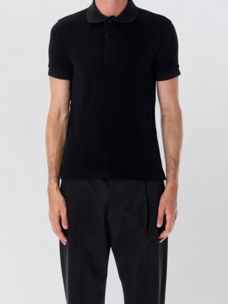 Tom Ford towelling cotton polo shirt