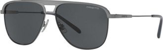 Arnette Mens Aviator Sunglasses An4260 Metal Frame - Grey - One Size