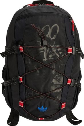 adidas Originals Mens Accessories Backpack in Carbon - Dark Grey - One Size