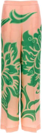 Etro Dames, Broeken, Veelkleurig, Maat: XL Zijde