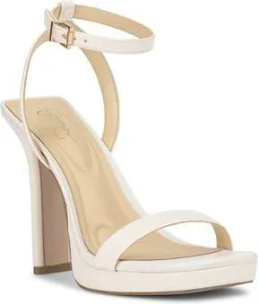 Jessica Simpson Adonia Ankle Strap Platform Sandal in Natural at Nordstrom Rack, Size 9.5
