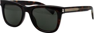 Saint Laurent Zonnebril SL 712 - Heren - Zonnebrillen - Bruin - 52 MM - Accessoires