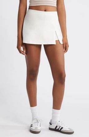 BP. Knit Miniskort in White Blanc at Nordstrom Rack, Size Xx-Large