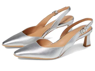 Naturalizer Dalary Womens Shoes Silver Leather : 9.5 N (AA)