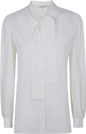 Max Mara Shirts - Dames - Overhemden - Wit - S - Overhemden